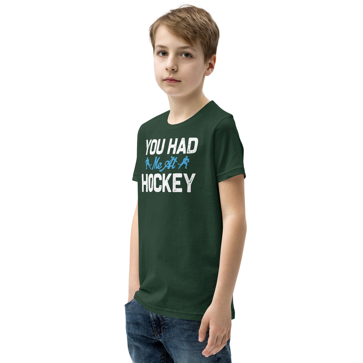 You Had Me at Hockey Kids T-Shirt