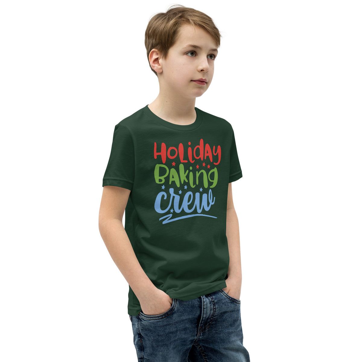Holiday Baking Crew Christmas Kids T-Shirt