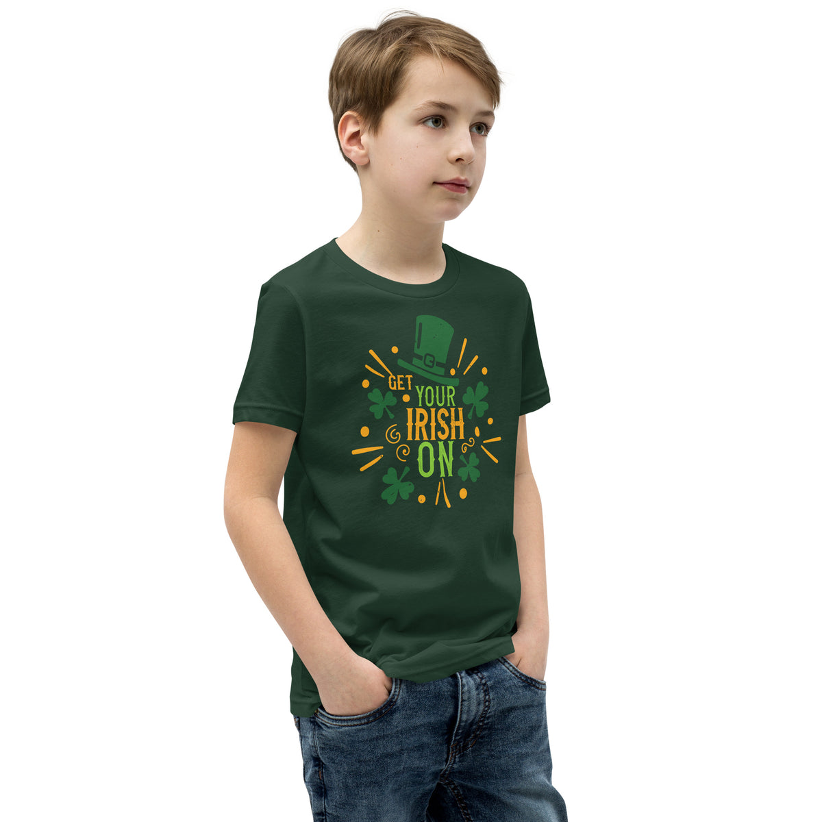Get Your Irish On St. Patrick's Day Kids T-Shirt