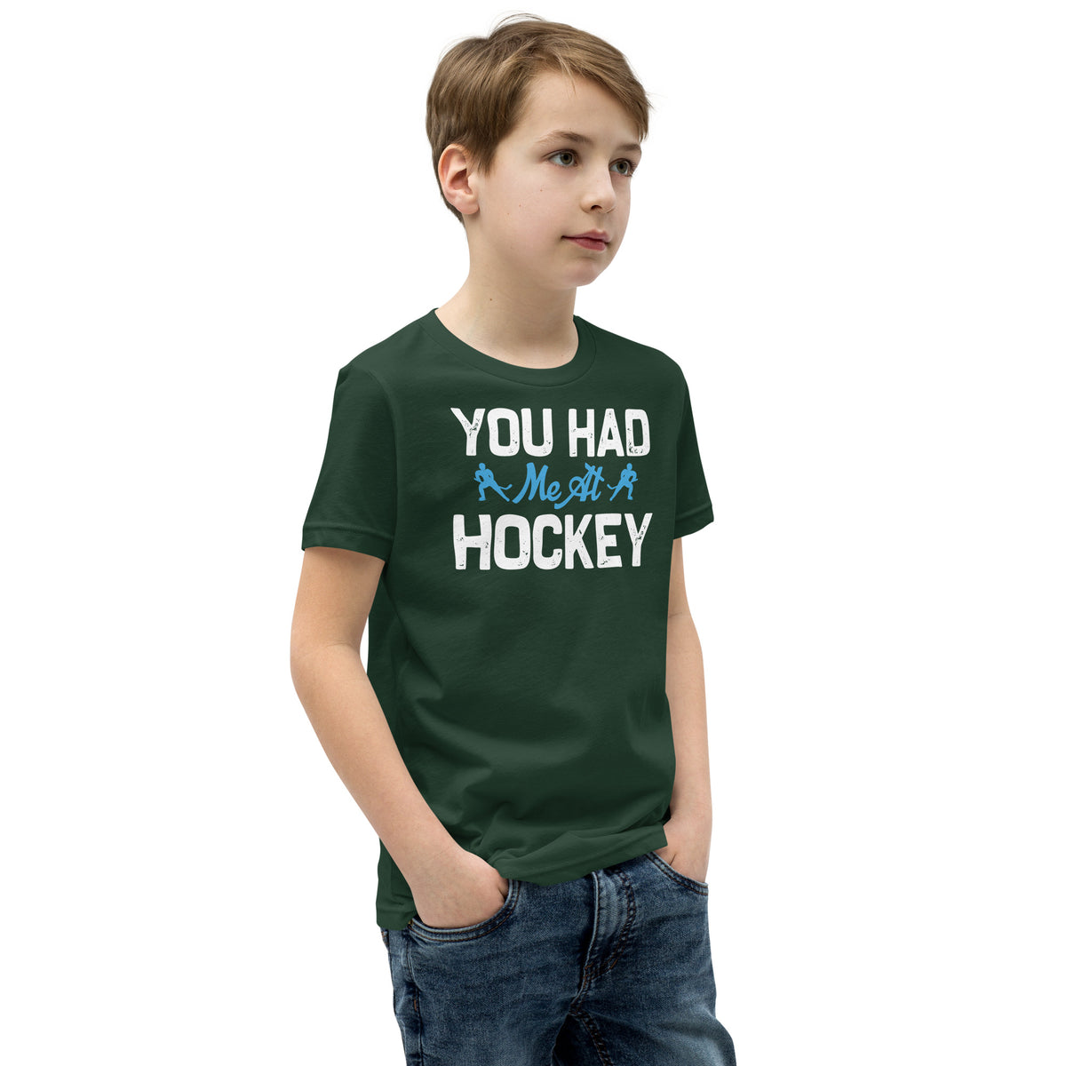 You Had Me at Hockey Kids T-Shirt