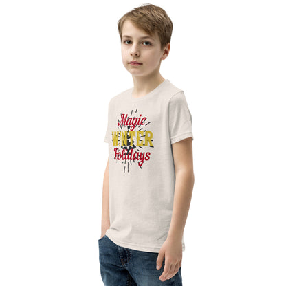 Magic Winter Holidays Christmas Kids T-Shirt