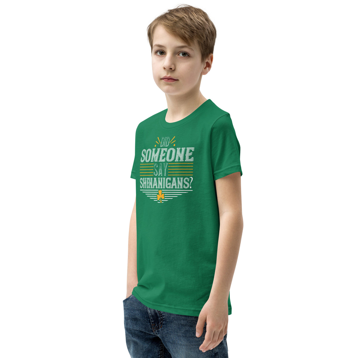 Did Someone Say Shenanigans? St. Patrick's Day Kids T-Shirt