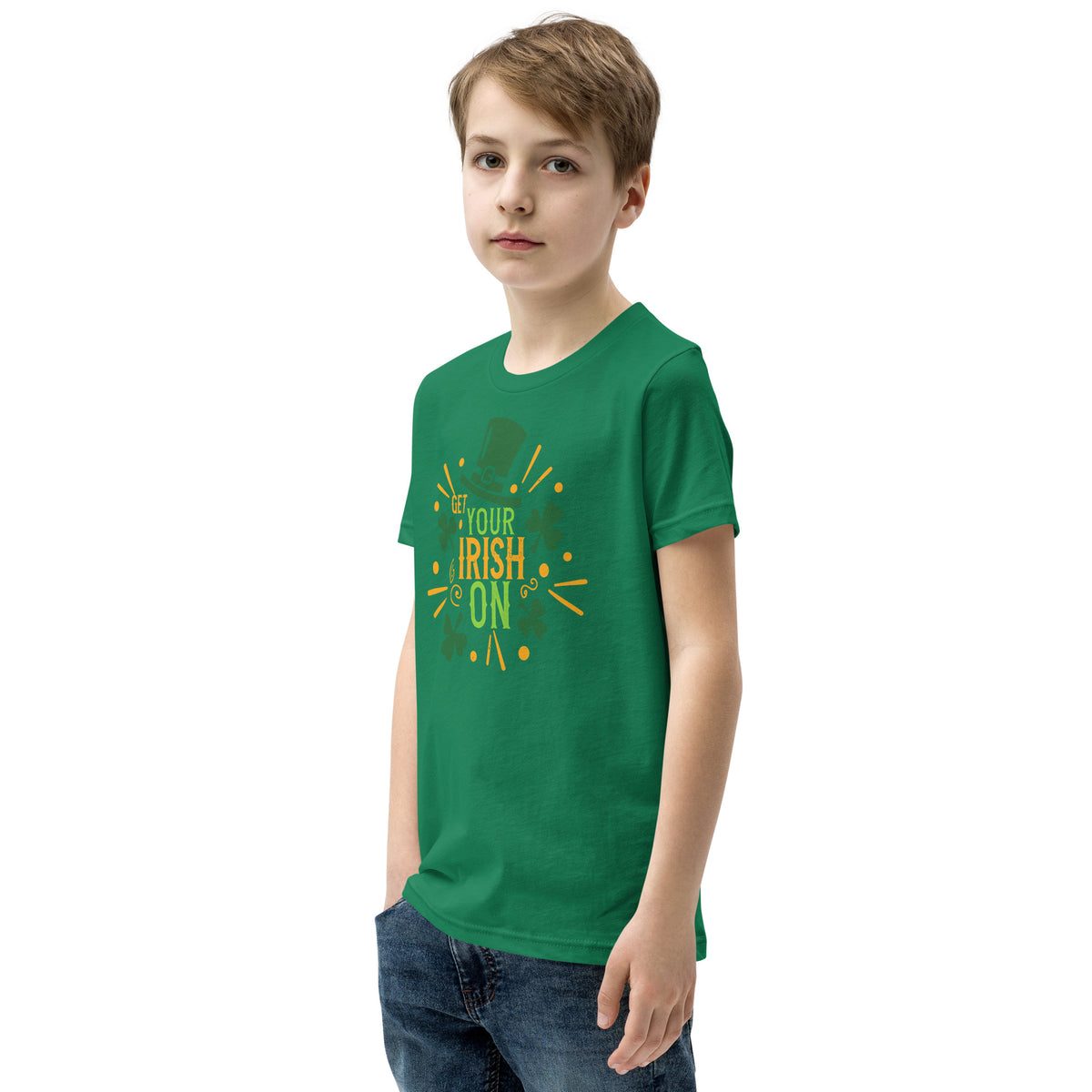 Get Your Irish On St. Patrick's Day Kids T-Shirt