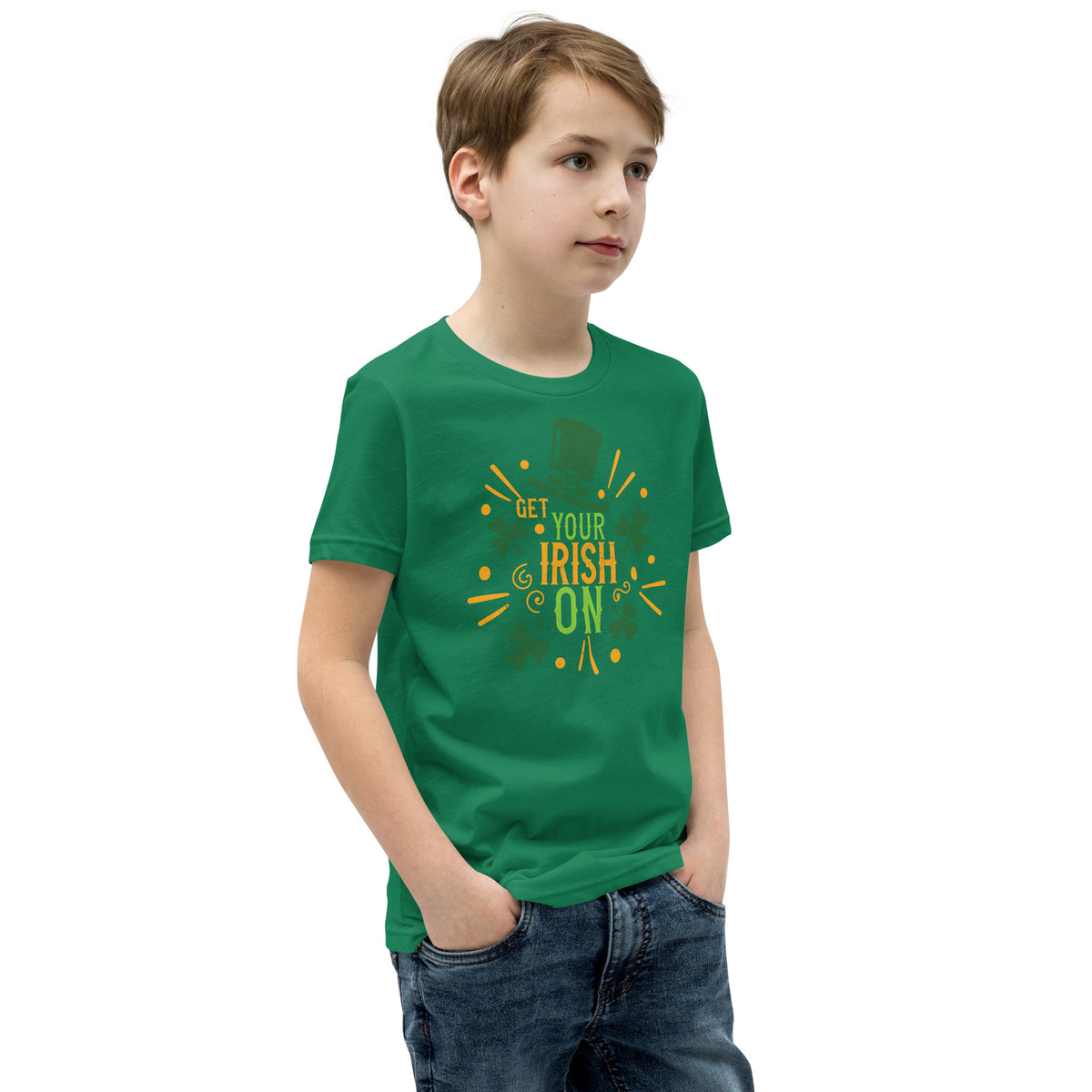 Get Your Irish On St. Patrick's Day Kids T-Shirt