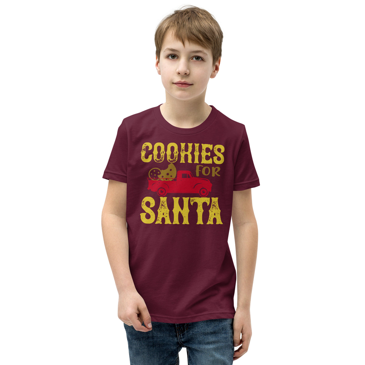 Cookies for Santa Christmas Kids T-Shirt