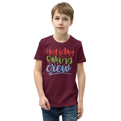 Holiday Baking Crew Christmas Kids T-Shirt