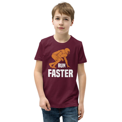 Run Faster Football Kids T-Shirt