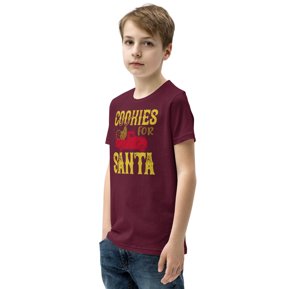 Cookies for Santa Christmas Kids T-Shirt