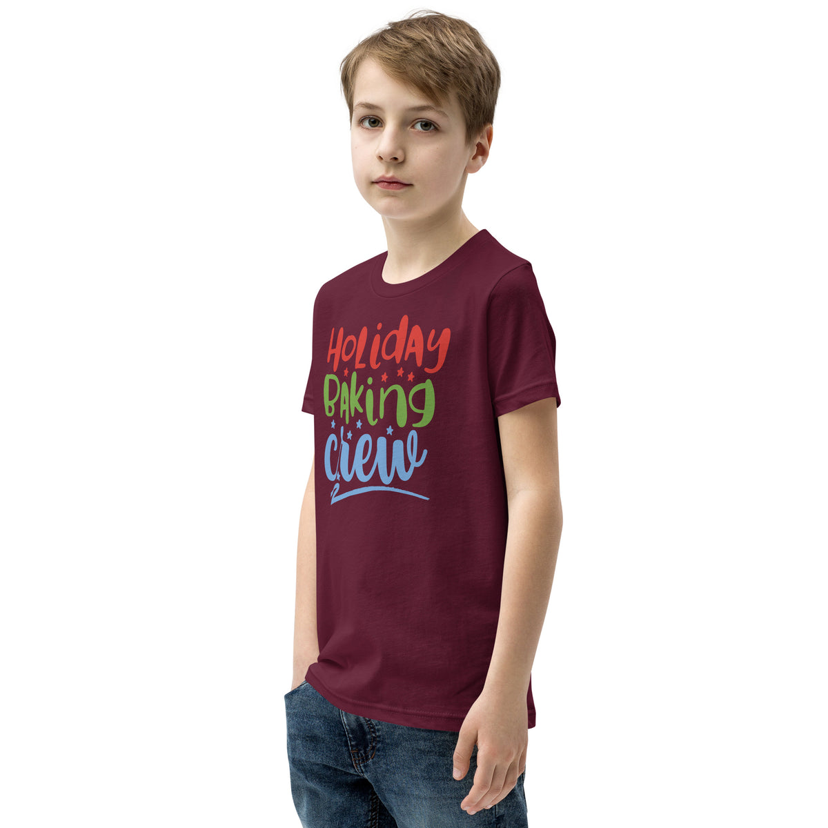Holiday Baking Crew Christmas Kids T-Shirt