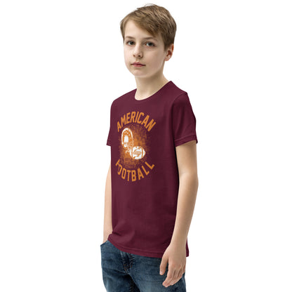 American Football Retro Helmet Kids T-Shirt