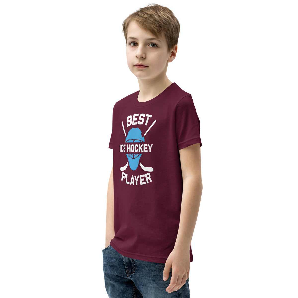 Best Ice Hockey Player Kids T-Shirt