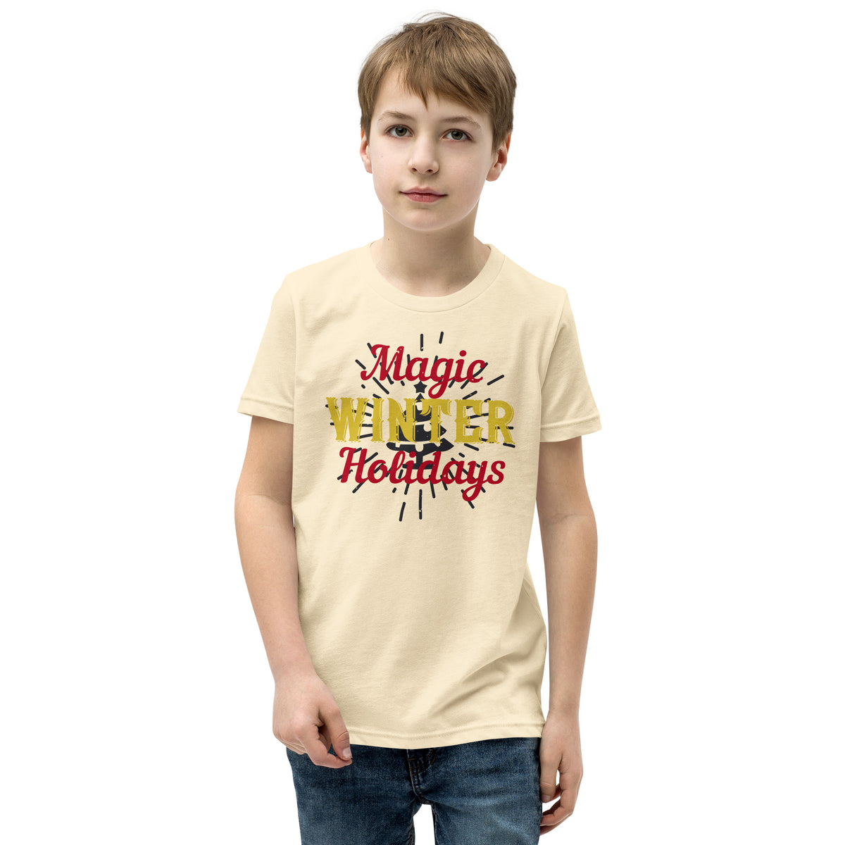 Magic Winter Holidays Christmas Kids T-Shirt