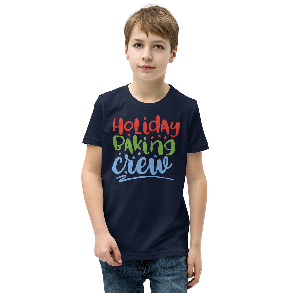 Holiday Baking Crew Christmas Kids T-Shirt