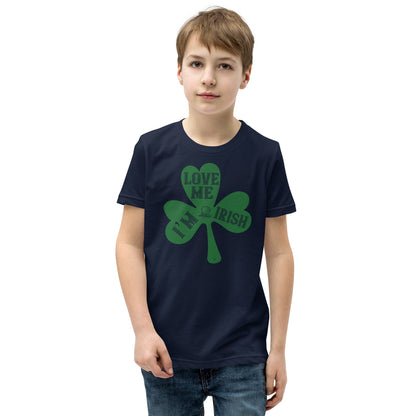 Love Me, I'm Irish St. Patrick's Day Kids T-Shirt