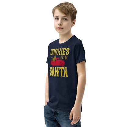Cookies for Santa Christmas Kids T-Shirt