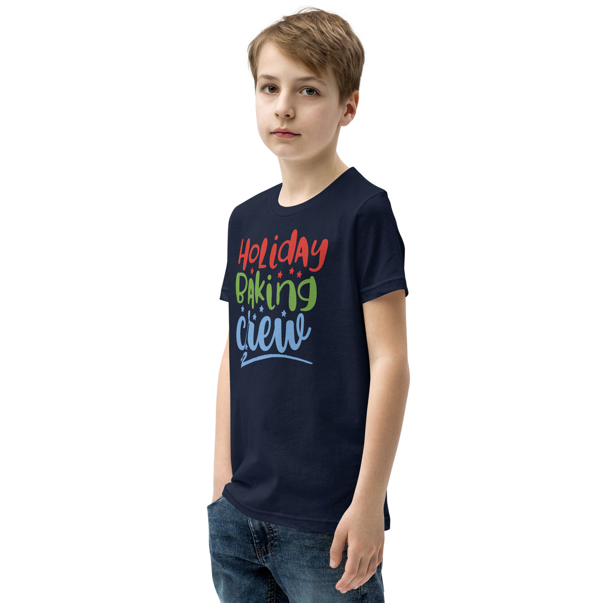 Holiday Baking Crew Christmas Kids T-Shirt