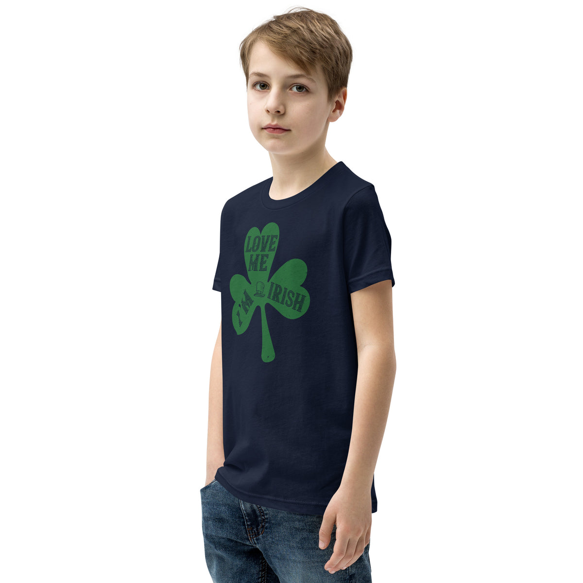 Love Me, I'm Irish St. Patrick's Day Kids T-Shirt