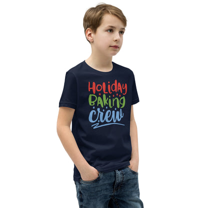 Holiday Baking Crew Christmas Kids T-Shirt