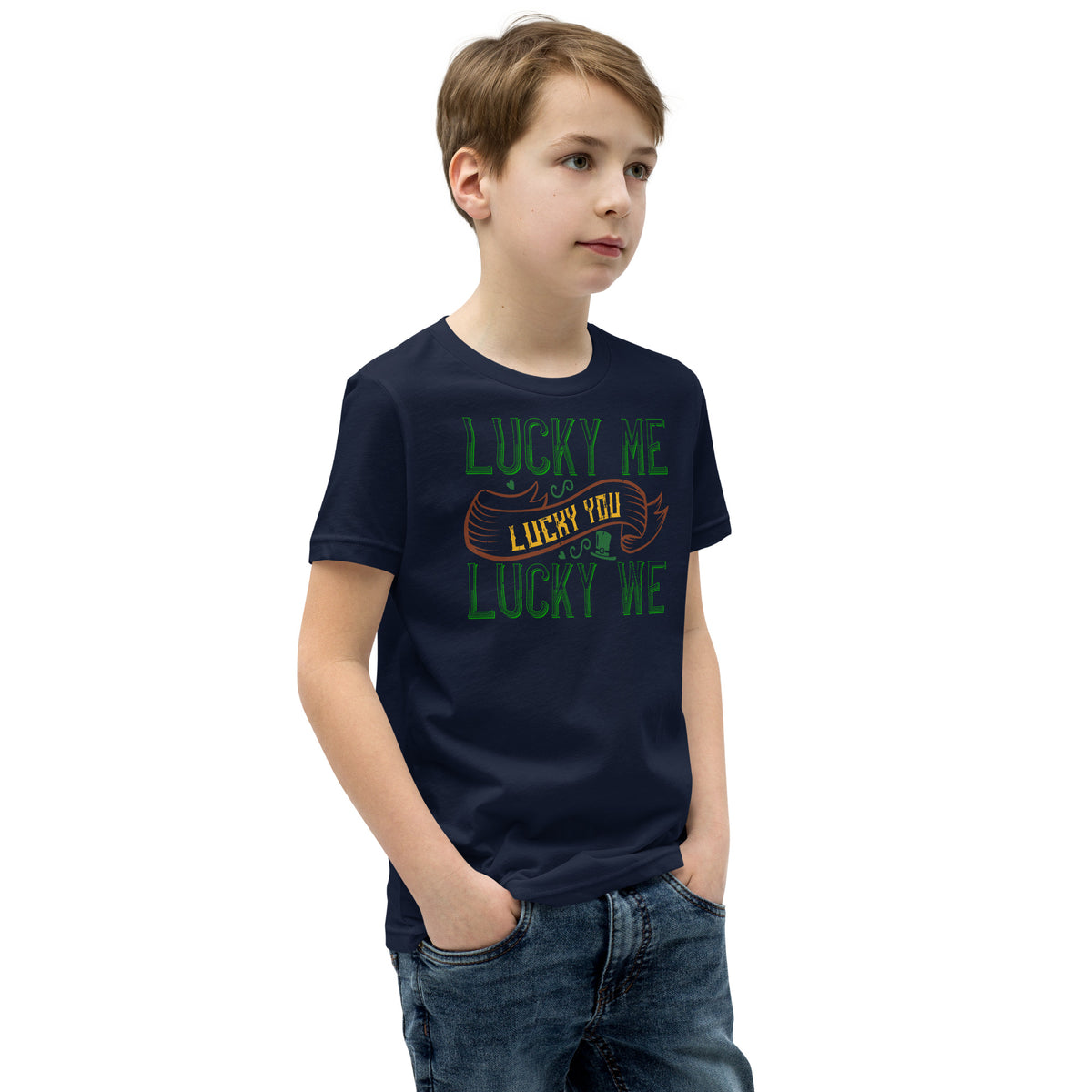 Lucky Me, Lucky You, Lucky We St. Patrick's Day Kids T-Shirt