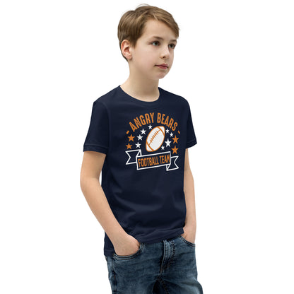 Angry Bears Football Team Kids T-Shirt