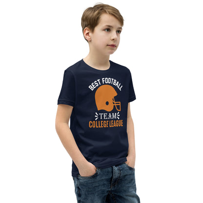 Best Football Team College League Kids T-Shirt
