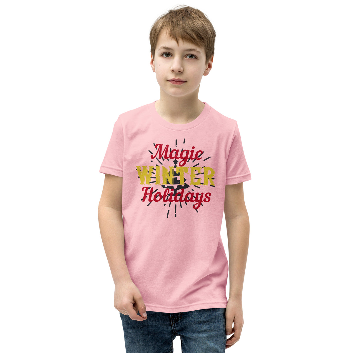 Magic Winter Holidays Christmas Kids T-Shirt