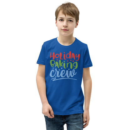 Holiday Baking Crew Christmas Kids T-Shirt