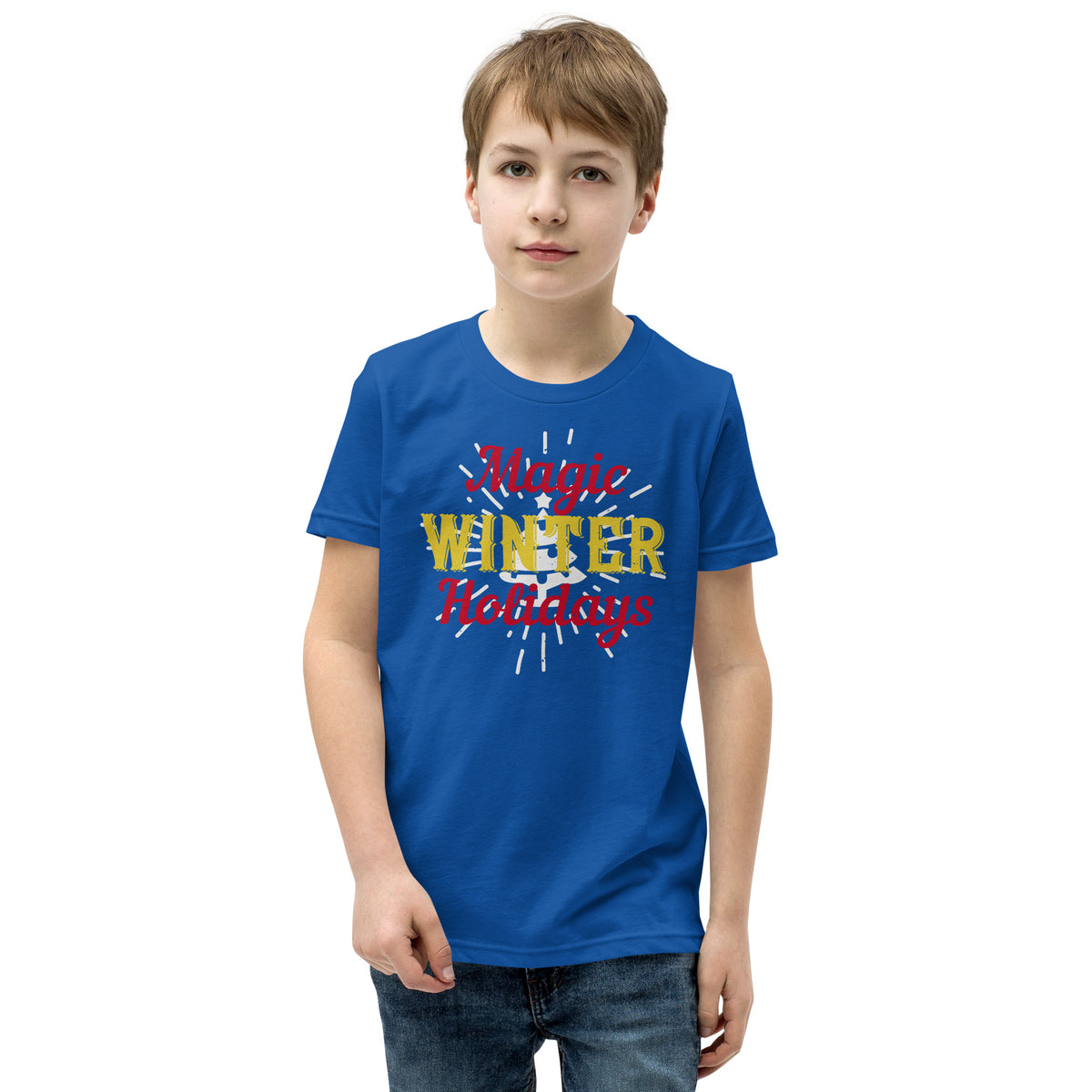 Magic Winter Holidays Christmas Kids T-Shirt