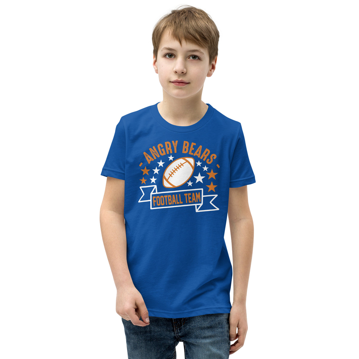 Angry Bears Football Team Kids T-Shirt