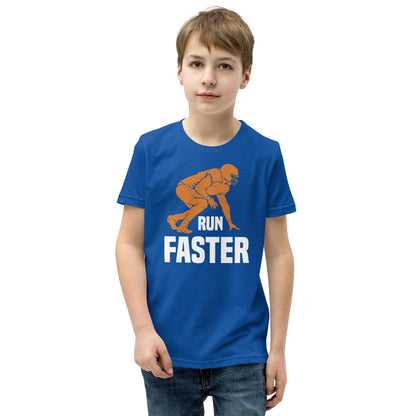 Run Faster Football Kids T-Shirt