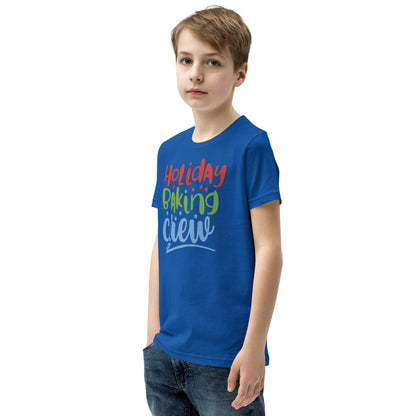 Holiday Baking Crew Christmas Kids T-Shirt