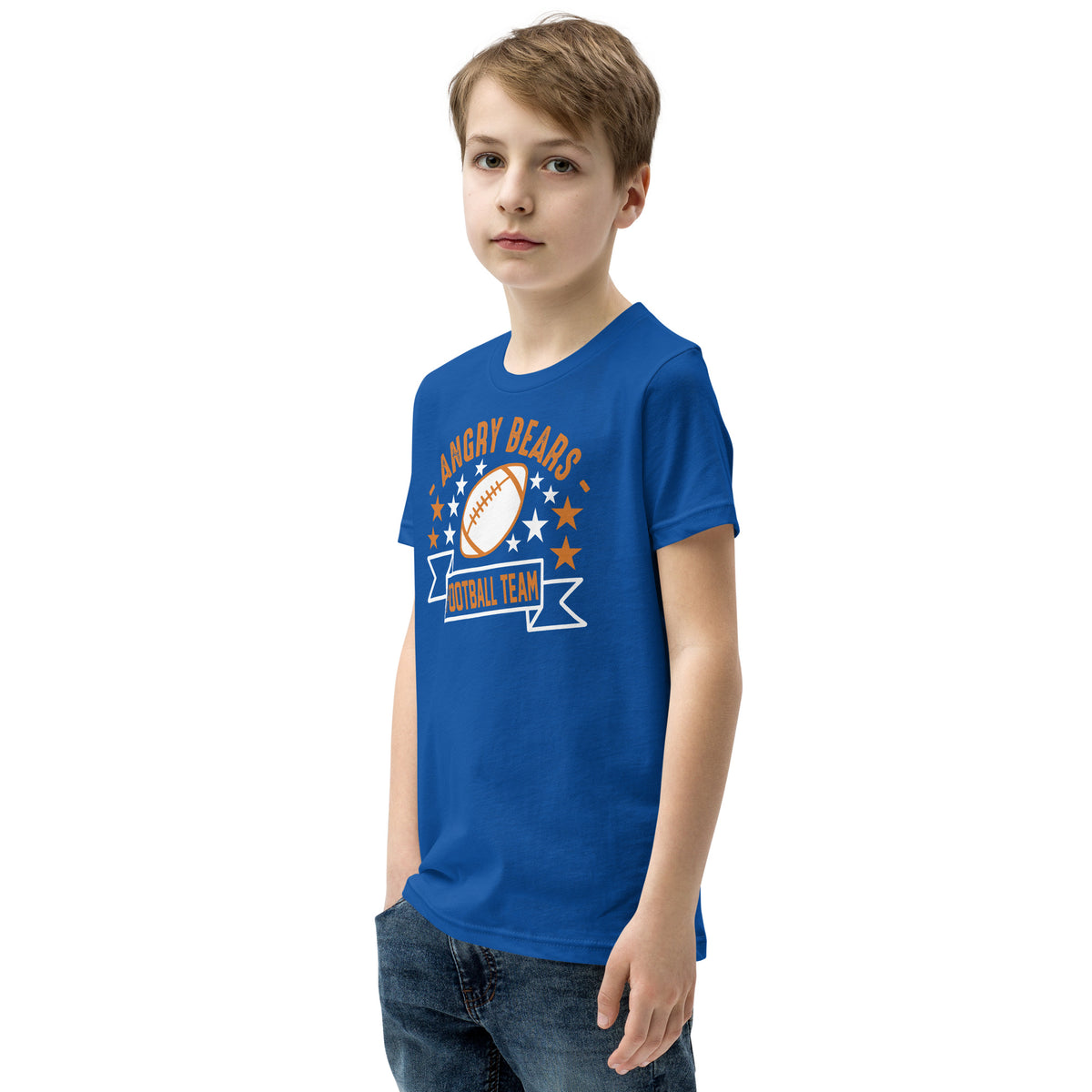 Angry Bears Football Team Kids T-Shirt