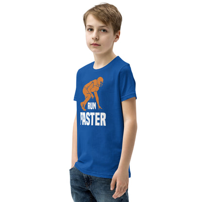 Run Faster Football Kids T-Shirt