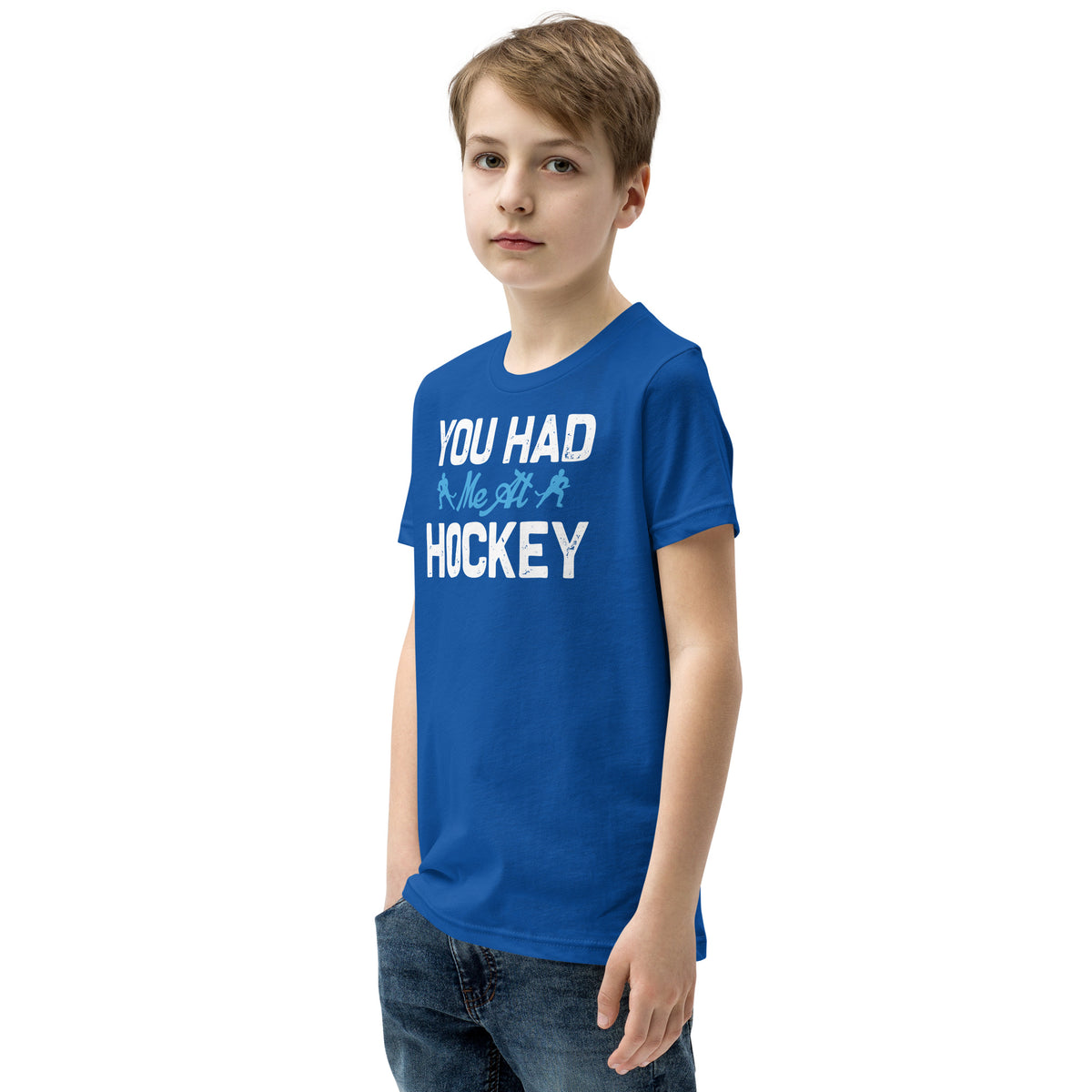 You Had Me at Hockey Kids T-Shirt