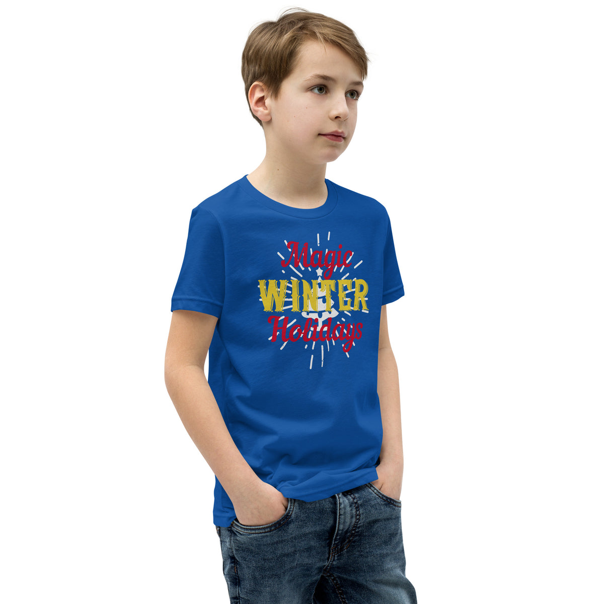 Magic Winter Holidays Christmas Kids T-Shirt