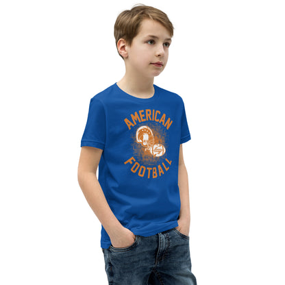 American Football Retro Helmet Kids T-Shirt