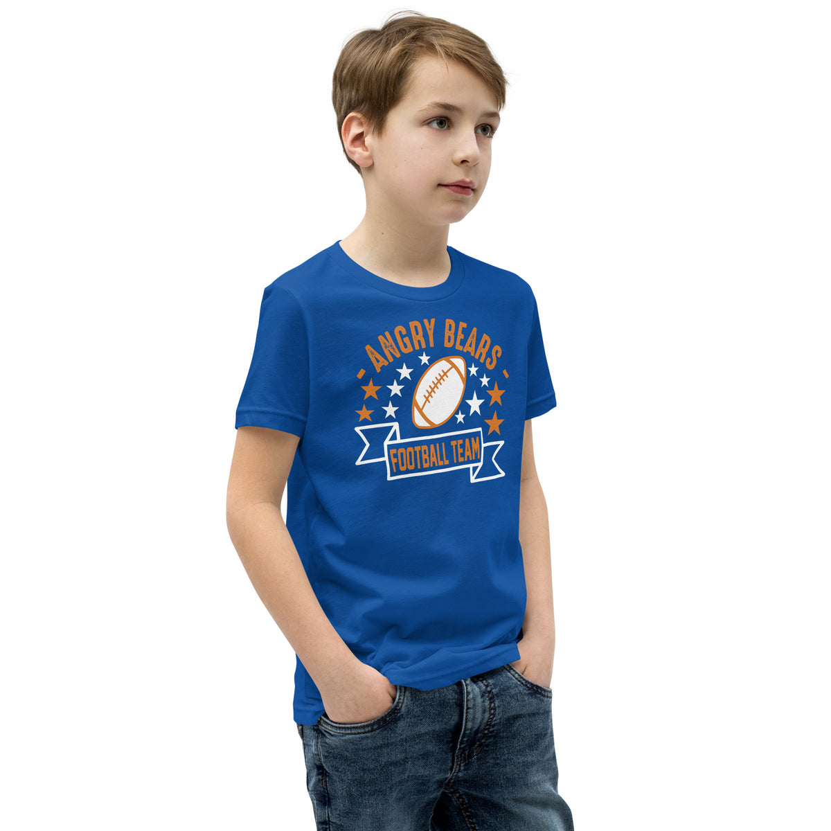 Angry Bears Football Team Kids T-Shirt