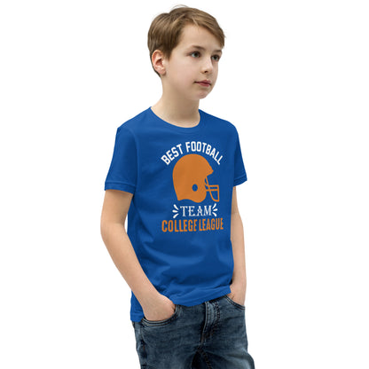 Best Football Team College League Kids T-Shirt