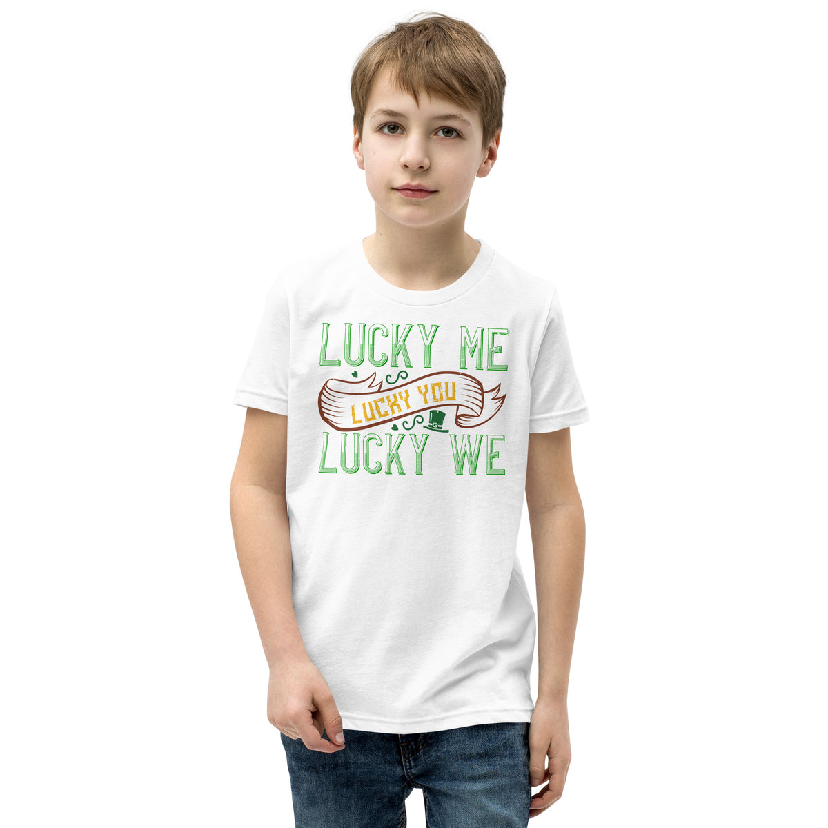 Lucky Me, Lucky You, Lucky We St. Patrick's Day Kids T-Shirt