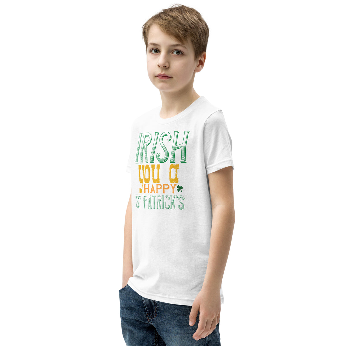 Irish You a Happy St. Patrick's Day Kids T-Shirt