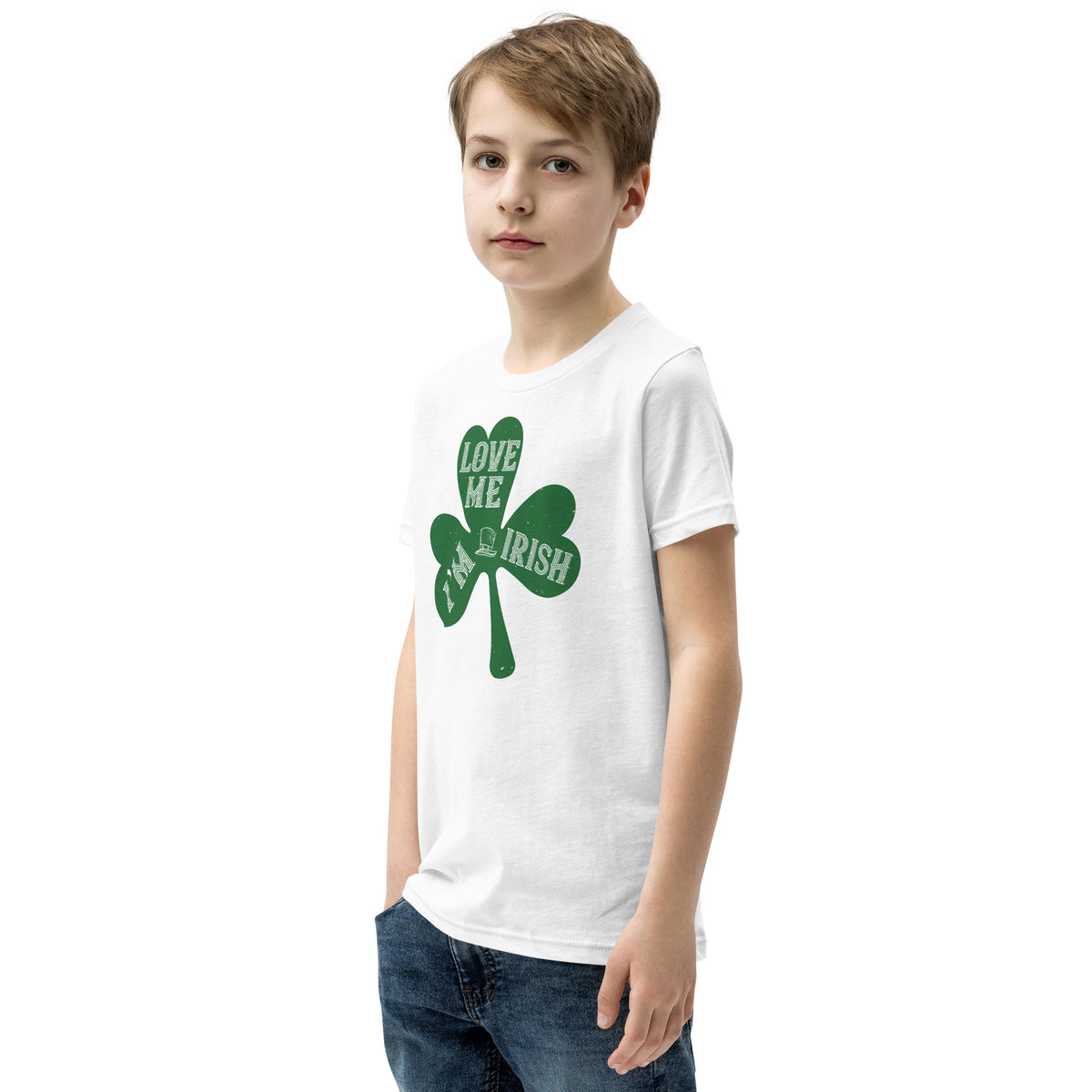 Love Me, I'm Irish St. Patrick's Day Kids T-Shirt
