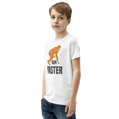 Run Faster Football Kids T-Shirt