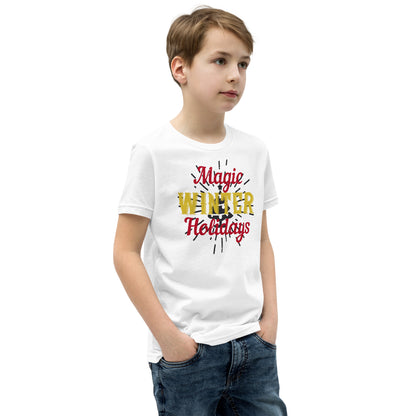 Magic Winter Holidays Christmas Kids T-Shirt