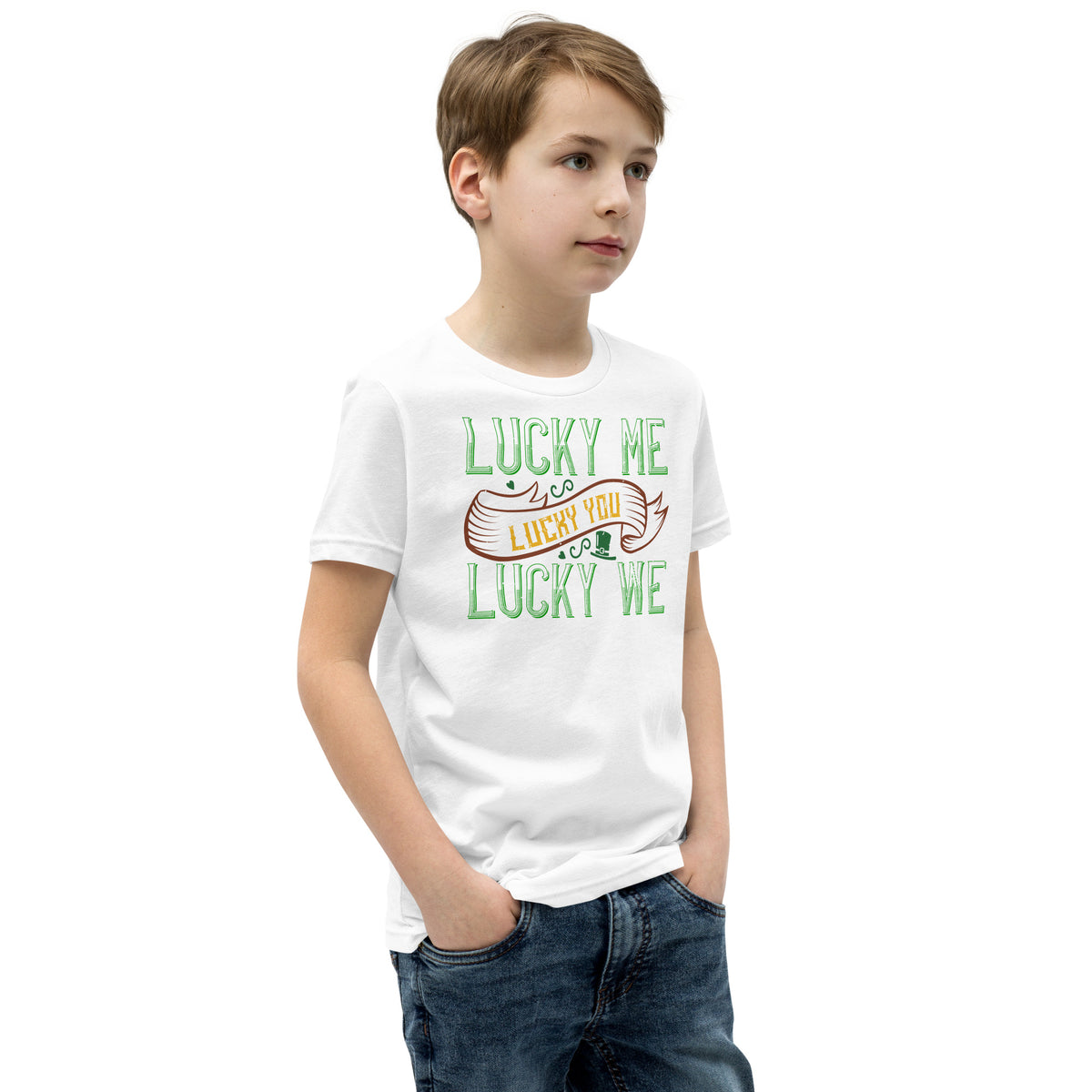 Lucky Me, Lucky You, Lucky We St. Patrick's Day Kids T-Shirt