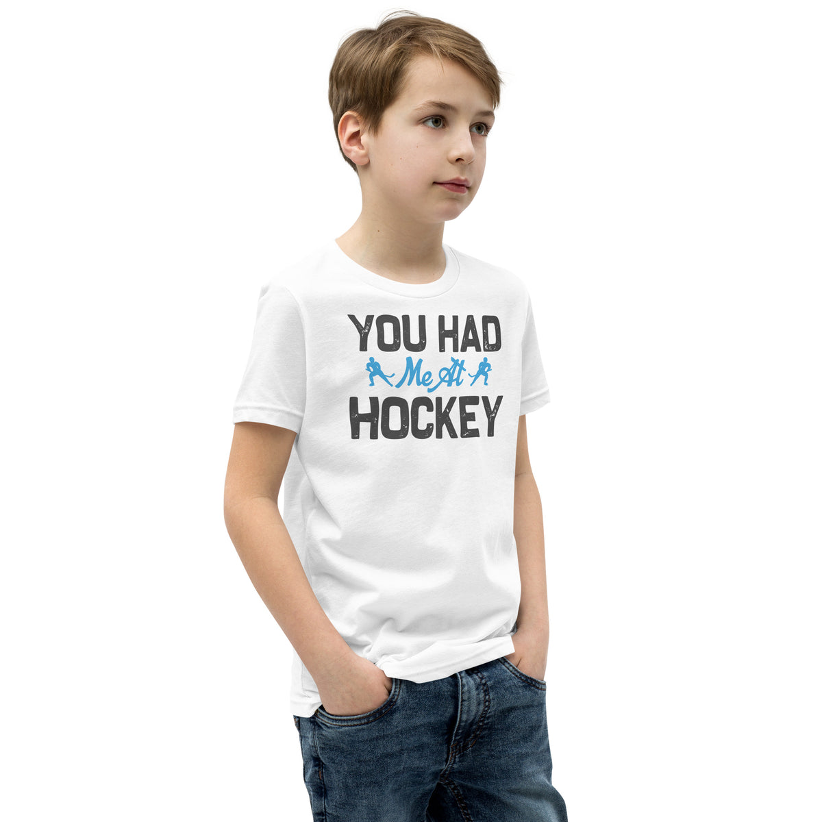 You Had Me at Hockey Kids T-Shirt