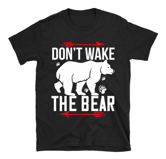 Don’t wake the bear papa bear Unisex T-Shirt