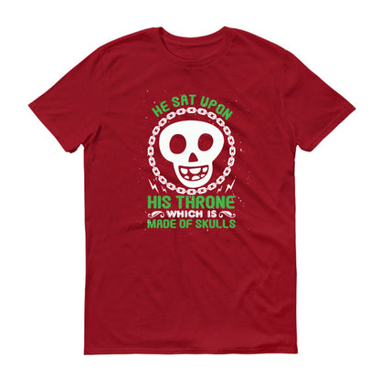 He sat upon his skull  Unisex T-Shirt