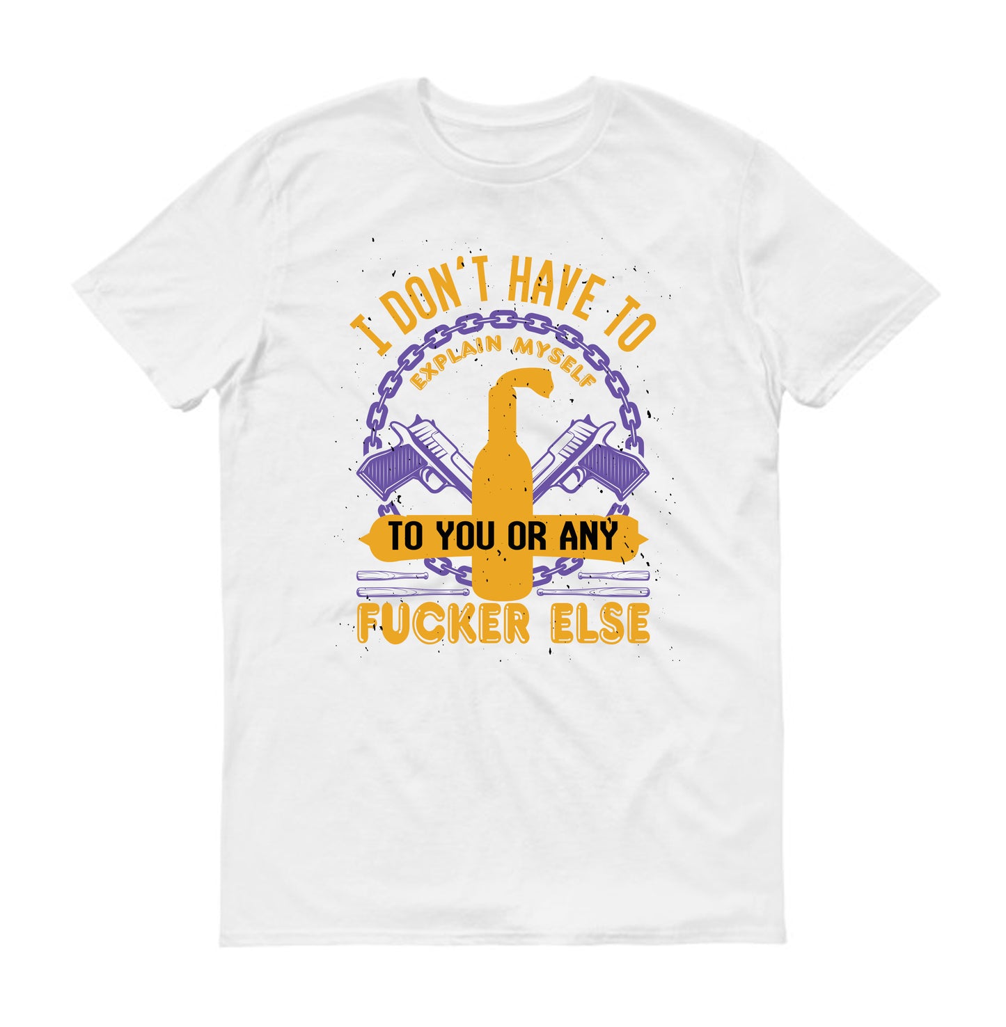 i don’t have to skull Unisex T-Shirt